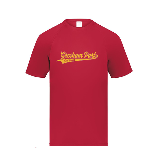 [2790.083.S-LOGO2] Men's Smooth Sport T-Shirt (Adult S, Red, Logo 2)
