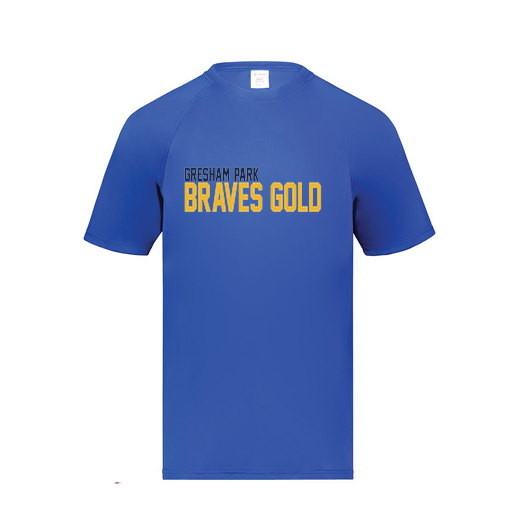 [2790.060.S-LOGO3] Men's Smooth Sport T-Shirt (Adult S, Royal, Logo 3)
