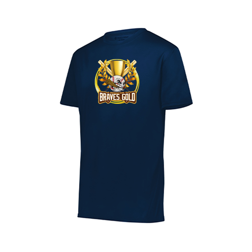 [222818.065.S-LOGO1] Men's Movement Dri Fit Shirt (Adult S, Navy, Logo 1)