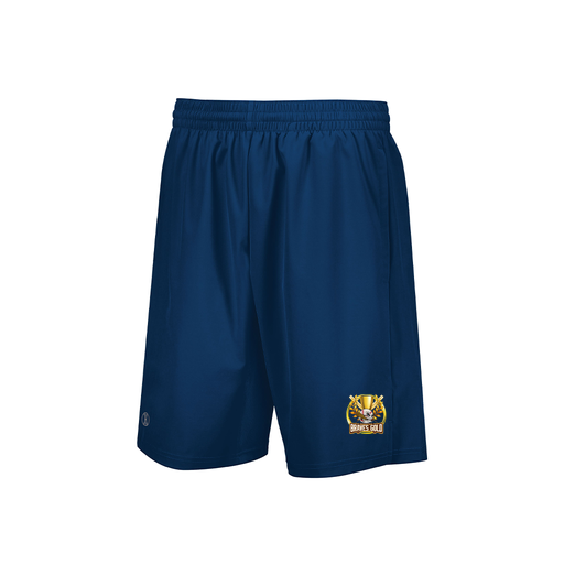 [229556.065.XS-LOGO1] Men's Weld Short (Adult XS, Navy, Logo 1)