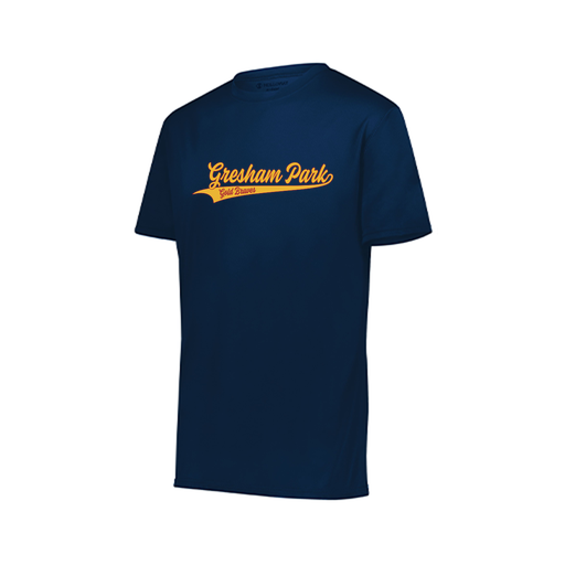 [222819.065.XXS-LOGO2] Youth Movement Dri Fit Shirt (Youth XXS, Navy, Logo 2)