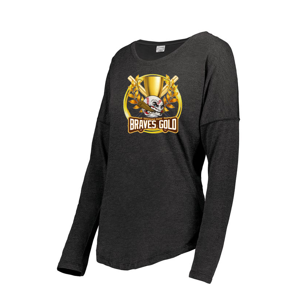 Decker Women's Tri-Blend T-Shirt - Long Sleeve